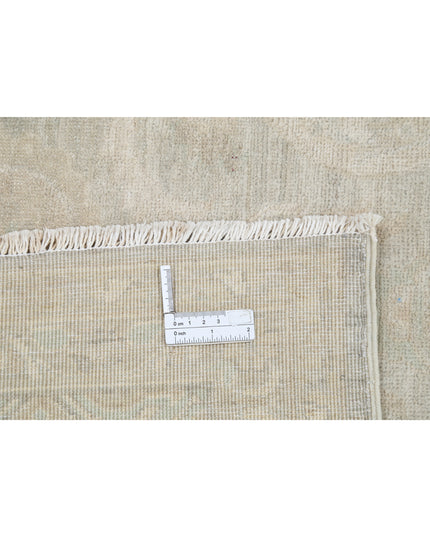 Serenity 8' 4" X 9' 11" Hand Knotted Wool Rug 8' 4" X 9' 11" (254 X 302) / Green / Wool