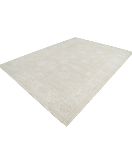 Serenity 9' 0" X 11' 11" Hand Knotted Wool Rug 9' 0" X 11' 11" (274 X 363) / Taupe / Wool