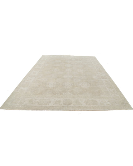Serenity 9' 0" X 11' 11" Hand Knotted Wool Rug 9' 0" X 11' 11" (274 X 363) / Taupe / Wool