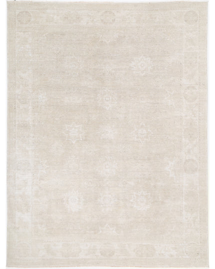 Serenity 9' 0" X 11' 11" Hand Knotted Wool Rug 9' 0" X 11' 11" (274 X 363) / Taupe / Wool