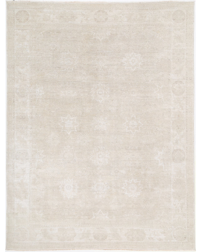 Serenity 9' 0" X 11' 11" Hand Knotted Wool Rug 9' 0" X 11' 11" (274 X 363) / Taupe / Wool