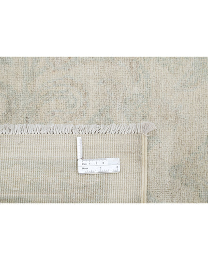 Serenity 11' 10" X 14' 10" Hand Knotted Wool Rug 11' 10" X 14' 10" (361 X 452) / Ivory / Wool