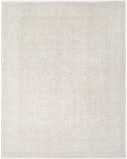 Serenity 11' 10" X 14' 10" Hand Knotted Wool Rug 11' 10" X 14' 10" (361 X 452) / Ivory / Wool
