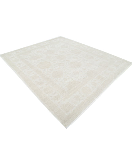 Serenity 8' 3" X 9' 7" Hand Knotted Wool Rug 8' 3" X 9' 7" (251 X 292) / Ivory / Wool