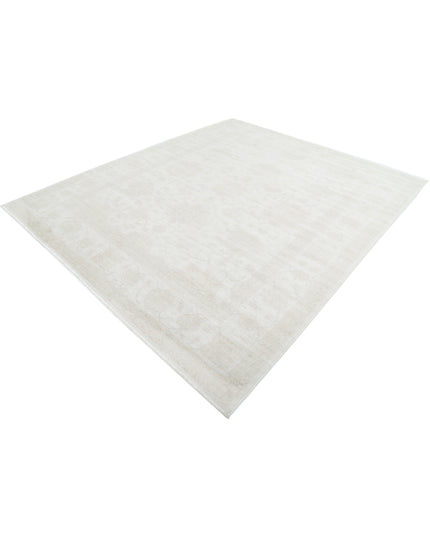 Serenity 8' 3" X 9' 7" Hand Knotted Wool Rug 8' 3" X 9' 7" (251 X 292) / Ivory / Wool