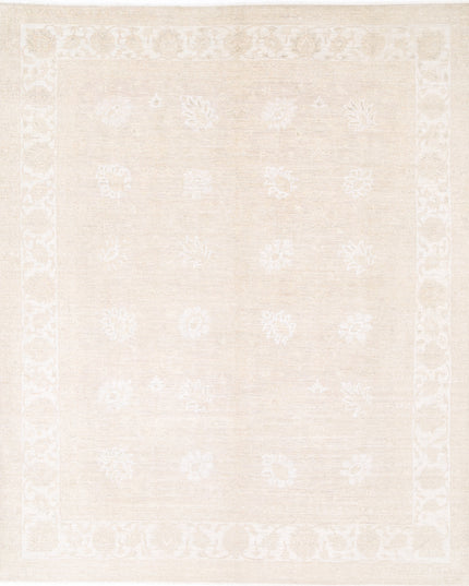 Serenity 8' 2" X 9' 10" Hand Knotted Wool Rug 8' 2" X 9' 10" (249 X 300) / Taupe / Wool