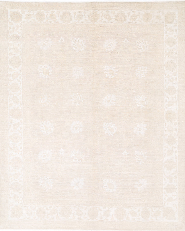 Serenity 8' 2" X 9' 10" Hand Knotted Wool Rug 8' 2" X 9' 10" (249 X 300) / Taupe / Wool