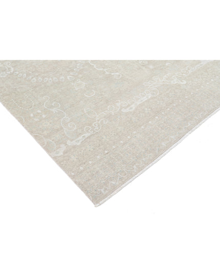Serenity 9' 9" X 13' 8" Hand Knotted Wool Rug 9' 9" X 13' 8" (297 X 417) / Taupe / Wool