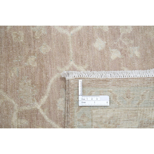 Serenity 5' 0" X 6' 8" Wool Hand-Knotted Rug 5' 0" X 6' 8" (152 X 203) / Brown / Ivory