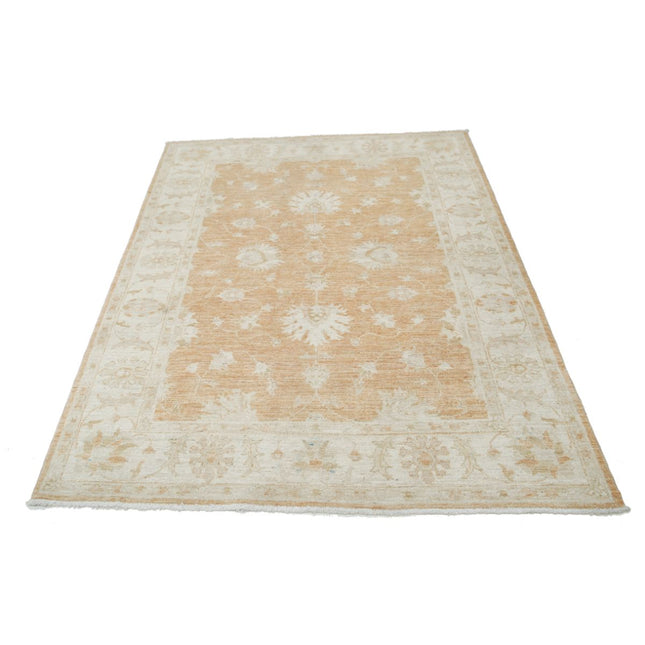 Serenity 4' 9" X 6' 5" Wool Hand-Knotted Rug 4' 9" X 6' 5" (145 X 196) / Rust / Ivory