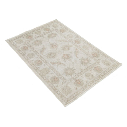 Serenity 2' 10" X 4' 0" Wool Hand-Knotted Rug 2' 10" X 4' 0" (86 X 122) / Ivory / Ivory