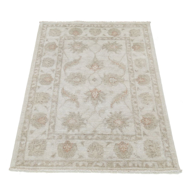 Serenity 2' 10" X 4' 0" Wool Hand-Knotted Rug 2' 10" X 4' 0" (86 X 122) / Ivory / Ivory