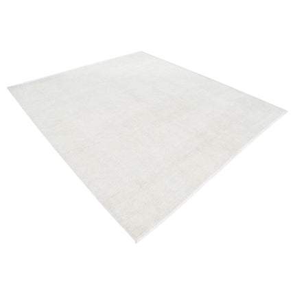 Serenity 8' 1" X 9' 2" Wool Hand-Knotted Rug 8' 1" X 9' 2" (246 X 279) / Ivory / Ivory