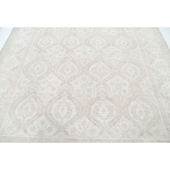 Serenity 8' 2" X 9' 9" Wool Hand-Knotted Rug 8' 2" X 9' 9" (249 X 297) / Brown / Ivory