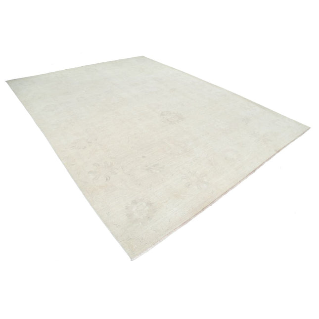 Serenity 9' 0" X 11' 9" Wool Hand-Knotted Rug 9' 0" X 11' 9" (274 X 358) / Ivory / Ivory
