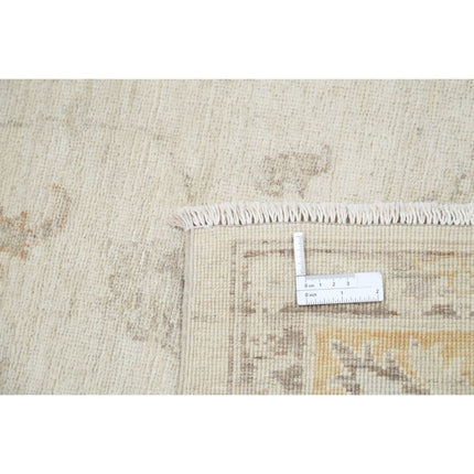 Serenity 5' 7" X 7' 3" Wool Hand-Knotted Rug 5' 7" X 7' 3" (170 X 221) / Ivory / Rust