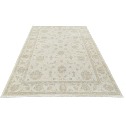 Serenity 5' 9" X 8' 3" Wool Hand-Knotted Rug 5' 9" X 8' 3" (175 X 251) / Ivory / Ivory