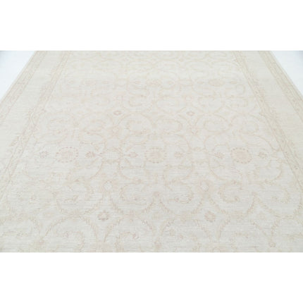 Serenity 8' 9" X 11' 10" Wool Hand-Knotted Rug 8' 9" X 11' 10" (267 X 361) / Ivory / Ivory