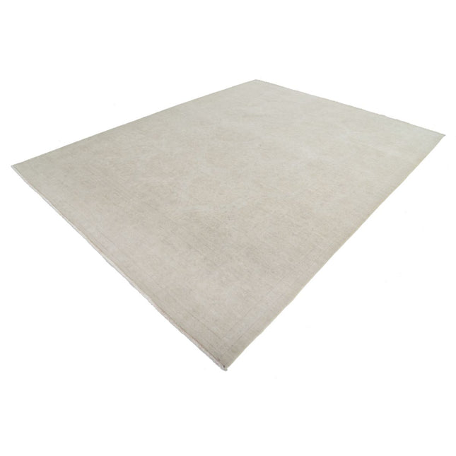 Serenity 8' 9" X 11' 3" Wool Hand-Knotted Rug 8' 9" X 11' 3" (267 X 343) / Ivory / Brown