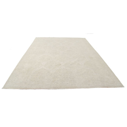 Serenity 8' 9" X 11' 3" Wool Hand-Knotted Rug 8' 9" X 11' 3" (267 X 343) / Ivory / Brown