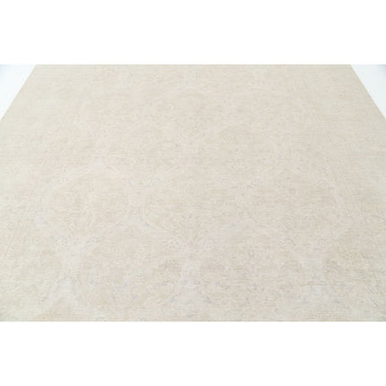 Serenity 8' 9" X 11' 3" Wool Hand-Knotted Rug 8' 9" X 11' 3" (267 X 343) / Ivory / Brown