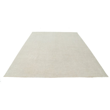 Serenity 8' 0" X 9' 11" Wool Hand-Knotted Rug 8' 0" X 9' 11" (244 X 302) / Ivory / Ivory