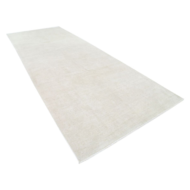 Serenity 6' 2" X 15' 8" Wool Hand-Knotted Rug 6' 2" X 15' 8" (188 X 478) / Brown / Ivory