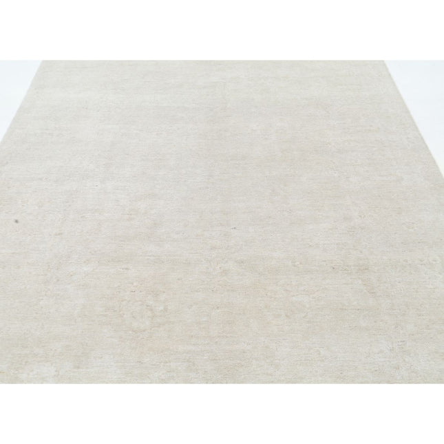 Serenity 6' 2" X 15' 8" Wool Hand-Knotted Rug 6' 2" X 15' 8" (188 X 478) / Brown / Ivory