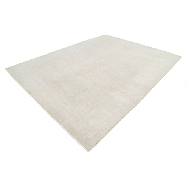 Serenity 8' 11" X 11' 7" Wool Hand-Knotted Rug 8' 11" X 11' 7" (272 X 353) / Brown / Ivory