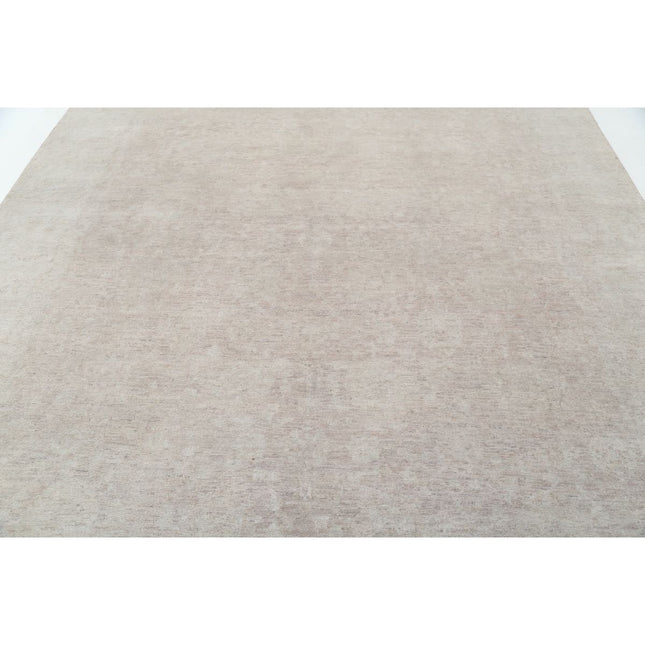 Serenity 8' 11" X 11' 7" Wool Hand-Knotted Rug 8' 11" X 11' 7" (272 X 353) / Brown / Ivory