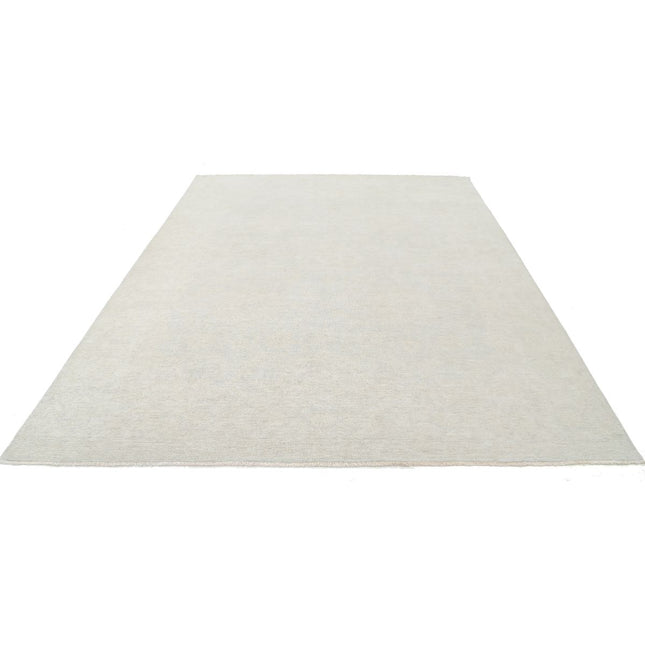Serenity 8' 0" X 10' 1" Wool Hand-Knotted Rug 8' 0" X 10' 1" (244 X 307) / Blue / Ivory