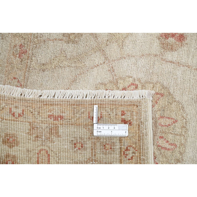 Serenity 2' 11" X 9' 4" Wool Hand-Knotted Rug 2' 11" X 9' 4" (89 X 284) / Ivory / Ivory