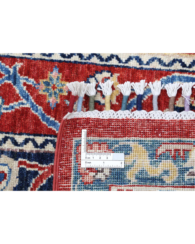 Shaal 9' 0" X 11' 8" Hand Knotted Wool Rug 9' 0" X 11' 8" (274 X 356) / Red / Wool