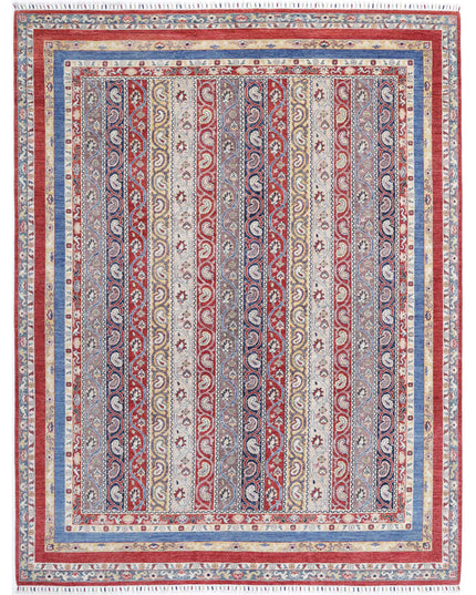 Shaal 9' 0" X 11' 8" Hand Knotted Wool Rug 9' 0" X 11' 8" (274 X 356) / Red / Wool