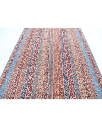 Shaal 6' 8" X 9' 8" Hand Knotted Wool Rug 6' 8" X 9' 8" (203 X 295) / Multi / Wool