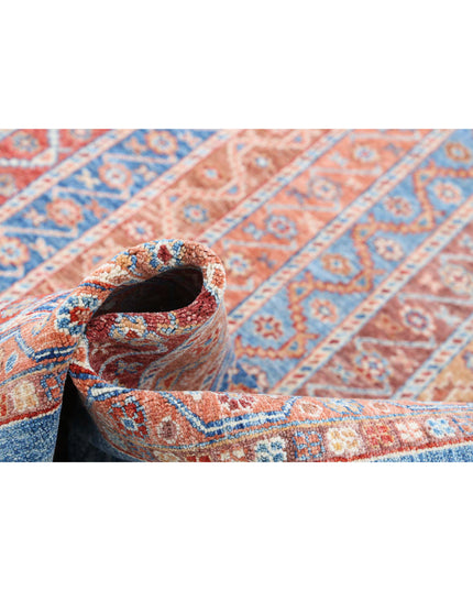 Shaal 6' 8" X 9' 8" Hand Knotted Wool Rug 6' 8" X 9' 8" (203 X 295) / Multi / Wool