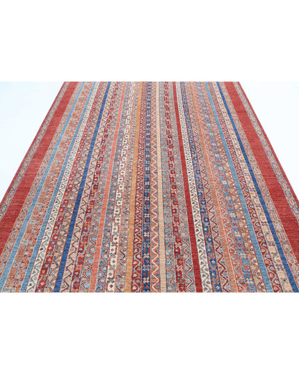 Shaal 6' 7" X 9' 10" Hand Knotted Wool Rug 6' 7" X 9' 10" (201 X 300) / Multi / Wool