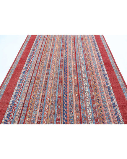 Shaal 6' 8" X 9' 10" Hand Knotted Wool Rug 6' 8" X 9' 10" (203 X 300) / Multi / Wool