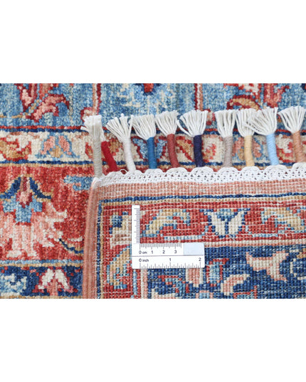 Shaal 5' 6" X 7' 11" Hand Knotted Wool Rug 5' 6" X 7' 11" (168 X 241) / Multi / Wool