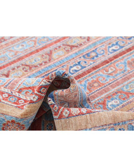 Shaal 5' 7" X 7' 11" Hand Knotted Wool Rug 5' 7" X 7' 11" (170 X 241) / Multi / Wool