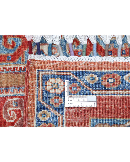 Shaal 5' 7" X 7' 11" Hand Knotted Wool Rug 5' 7" X 7' 11" (170 X 241) / Multi / Wool