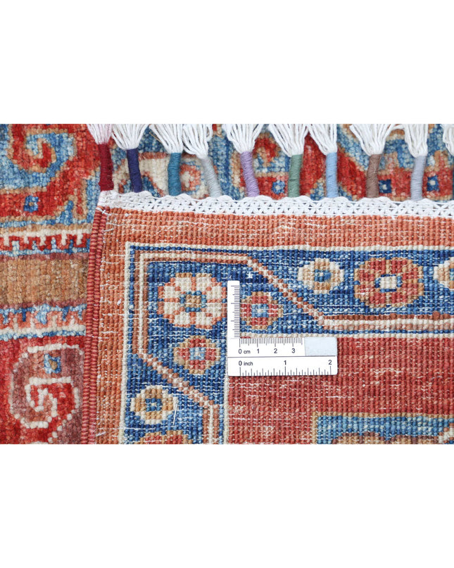 Shaal 5' 7" X 7' 11" Hand Knotted Wool Rug 5' 7" X 7' 11" (170 X 241) / Multi / Wool