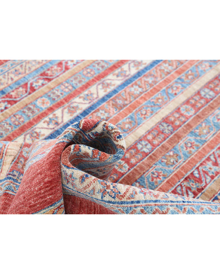 Shaal 5' 7" X 8' 1" Hand Knotted Wool Rug 5' 7" X 8' 1" (170 X 246) / Multi / Wool