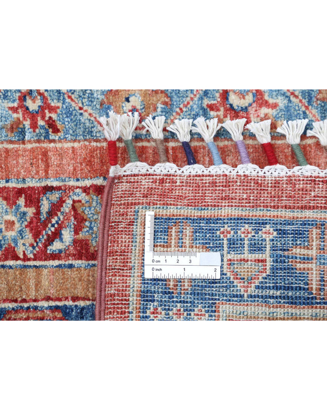 Shaal 5' 7" X 8' 1" Hand Knotted Wool Rug 5' 7" X 8' 1" (170 X 246) / Multi / Wool