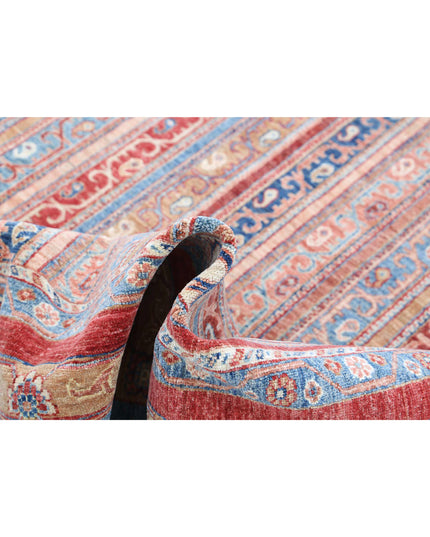 Shaal 5' 7" X 7' 9" Hand Knotted Wool Rug 5' 7" X 7' 9" (170 X 236) / Multi / Wool