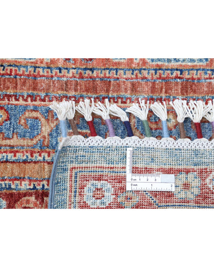 Shaal 5' 7" X 7' 9" Hand Knotted Wool Rug 5' 7" X 7' 9" (170 X 236) / Multi / Wool