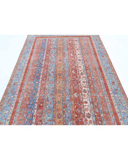 Shaal 5' 5" X 8' 4" Hand Knotted Wool Rug 5' 5" X 8' 4" (165 X 254) / Multi / Wool