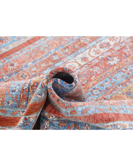 Shaal 5' 5" X 8' 4" Hand Knotted Wool Rug 5' 5" X 8' 4" (165 X 254) / Multi / Wool