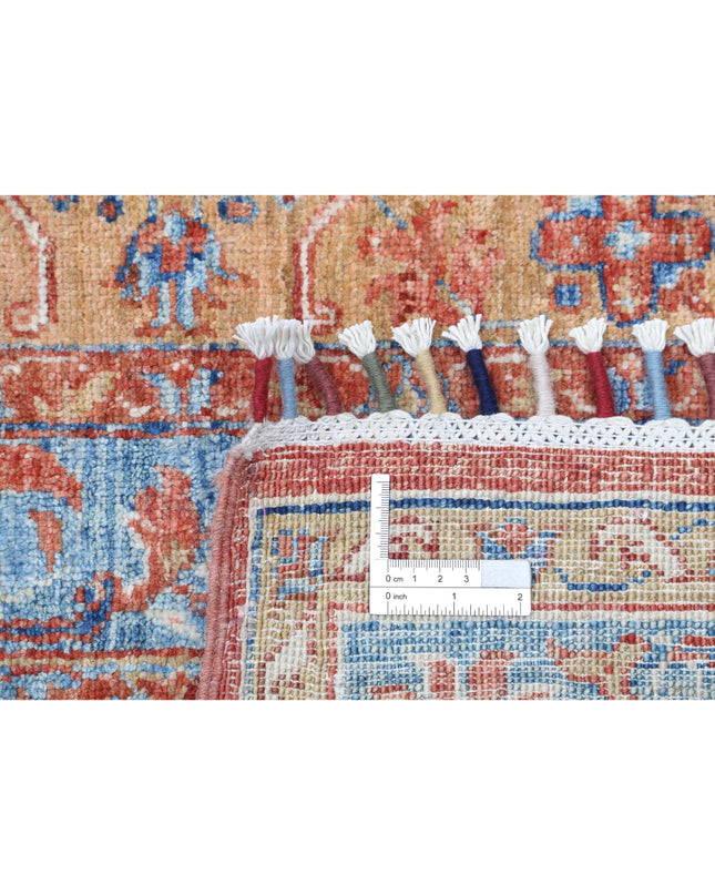 Shaal 5' 5" X 8' 4" Hand Knotted Wool Rug 5' 5" X 8' 4" (165 X 254) / Multi / Wool