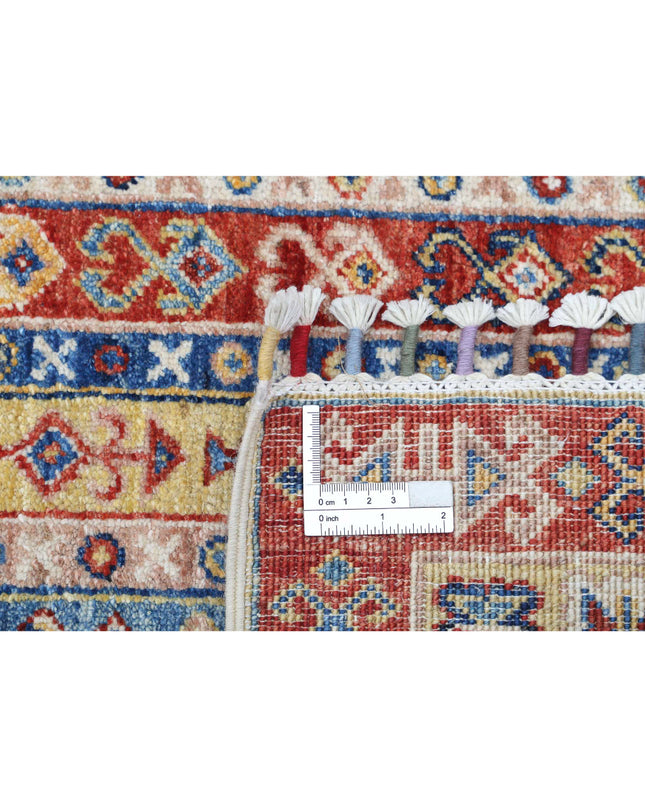 Shaal 4' 11" X 6' 7" Hand Knotted Wool Rug 4' 11" X 6' 7" (150 X 201) / Multi / Wool